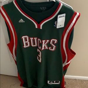 Brandon Jennings bucks jersey
